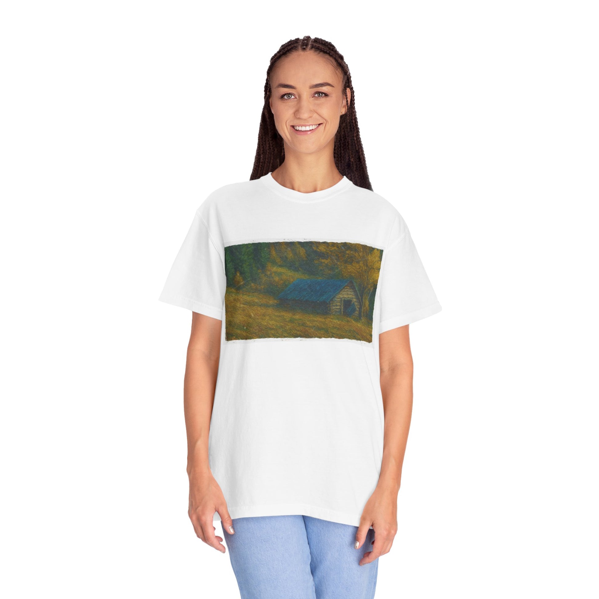 Nature-Inspired Unisex T-Shirt | Cozy Autumn Vibe, Perfect for Casual Outings, Gift for Nature Lovers, Outdoor Adventure Tee, Relaxed Fit - TRV