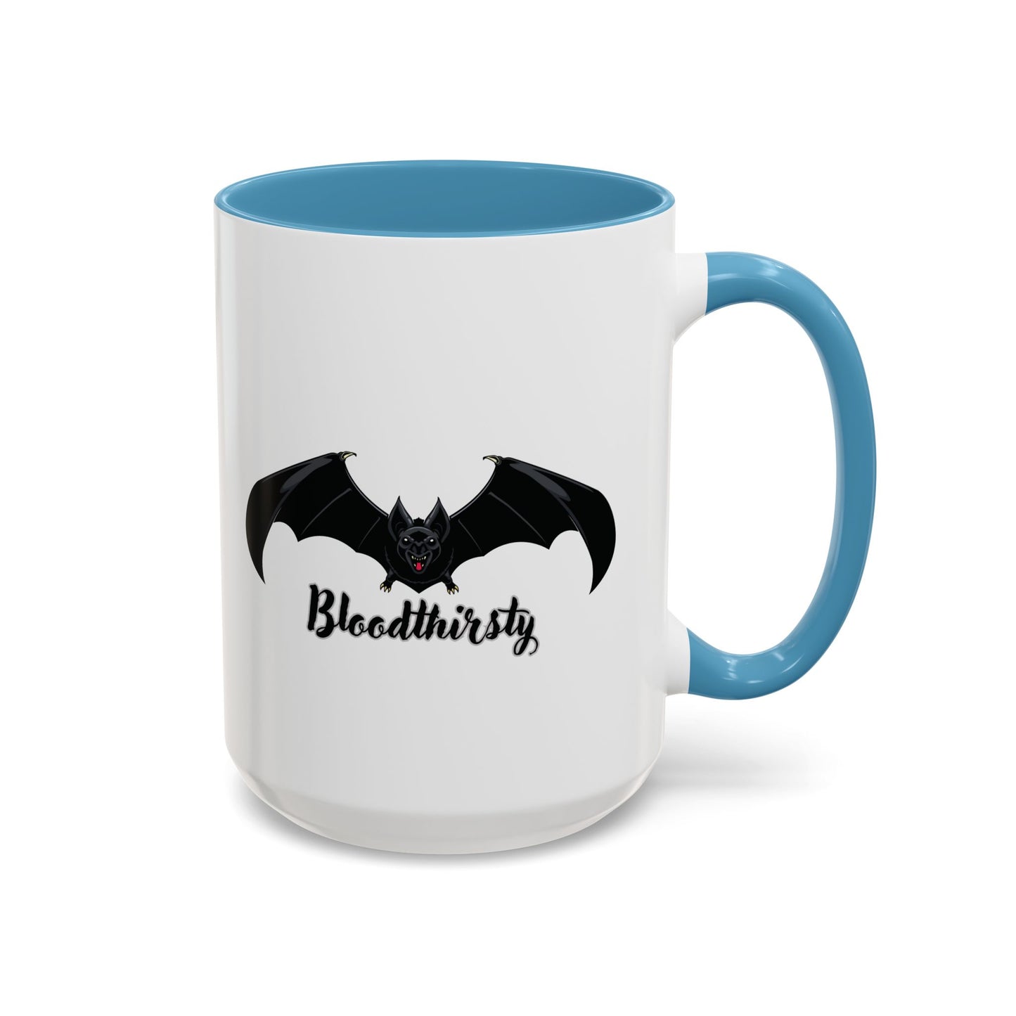 Bloodthirsty Bat Coffee Mug - Unique Halloween and Gothic Accents