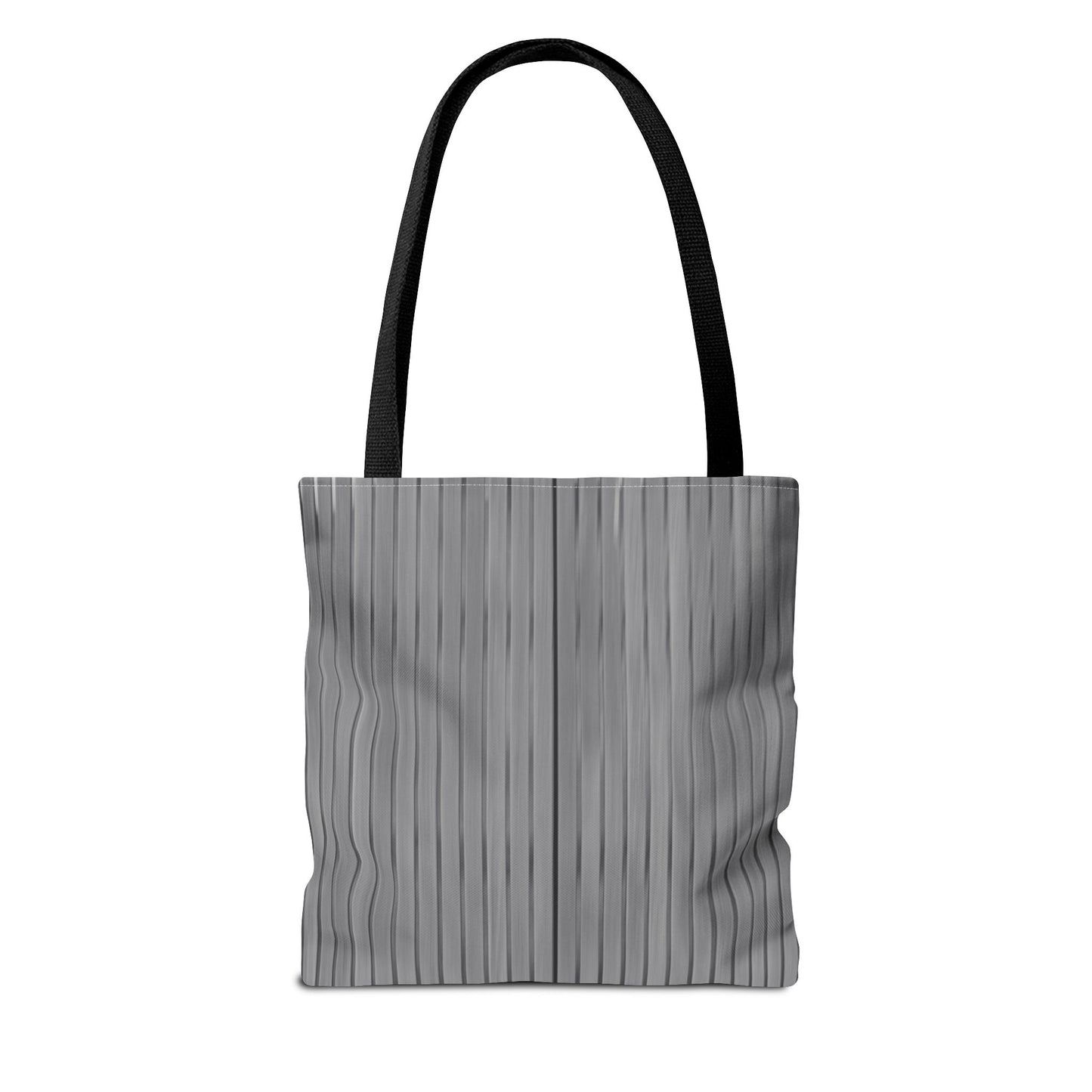 Stylish Gray Striped Tote Bag for Everyday Use - TRV