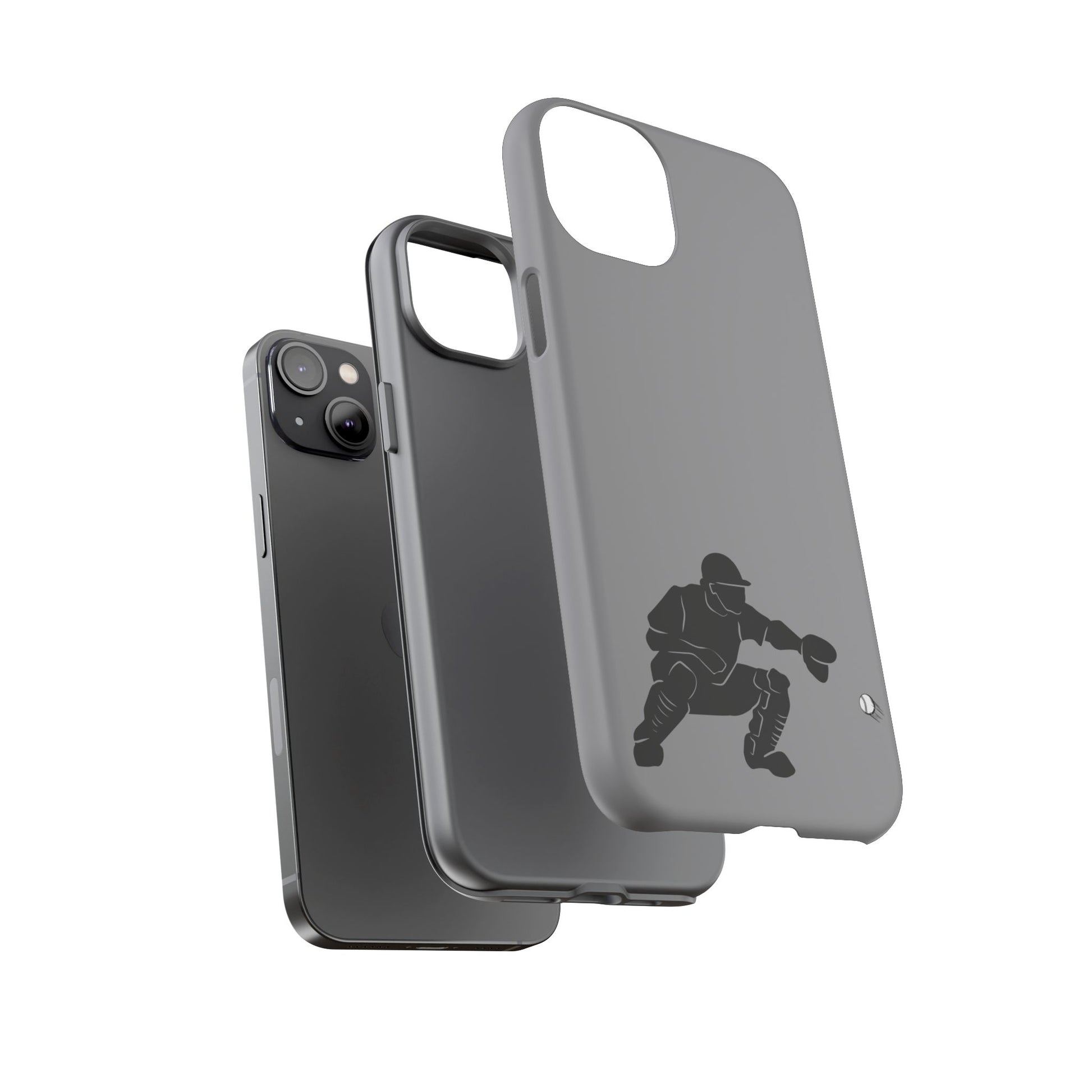 Baseball Catcher Phone Case - Tough Cases, Sports Phone Cover, Great for Athletes, Perfect Gift for Baseball Lovers, Unique Cell Phone Design - TRV