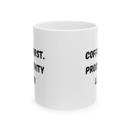 Inspiring Ceramic Coffee Mug - 11oz & 15oz - Perfect for Creativity & Motivation Lovers - TRV