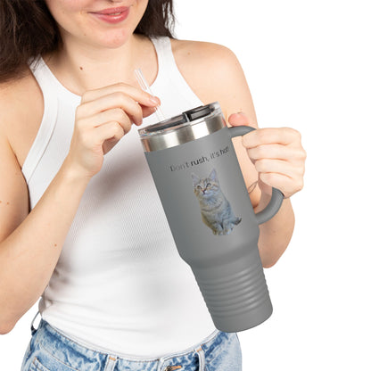 Funny Cat Insulated Travel Mug - 40oz - Perfect for Hot Drinks - TRV
