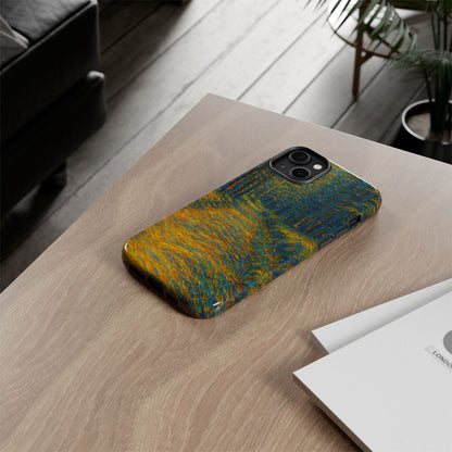 Artistic Phone Case for Nature Lovers, Tough Cases, Vibrant Design, Gift for Friends, Phone Accessories, Unique Artwork - TRV