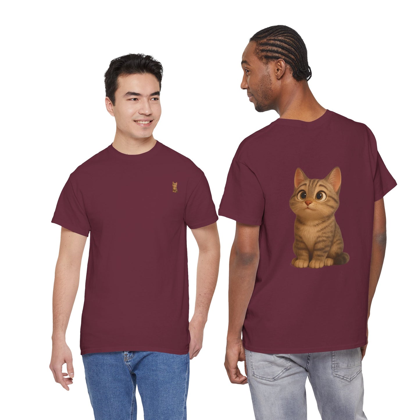 Adorable Cat Graphic Tee, Cute Pet Lover's Shirt, Animal Lover's Gift, Cozy Everyday T-Shirt, Perfect for Cat Lovers