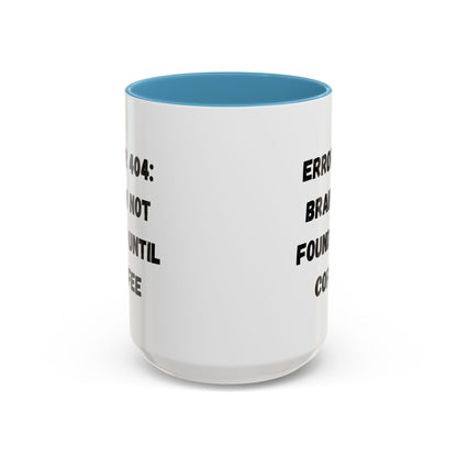 Error 404 Coffee Mug - Perfect for Your Daily Brew, Gift for Programmers, Humor for Coffee Lovers, Office Desk Decor, Nerdy Kitchenware