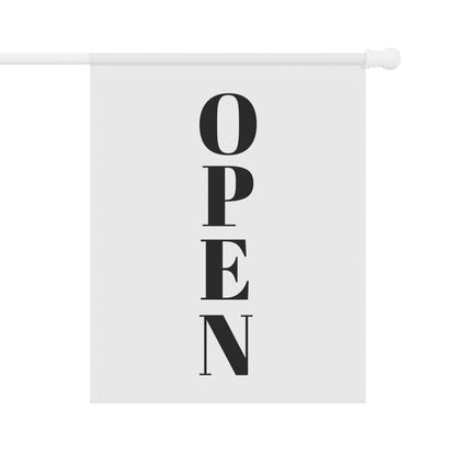 Open for Business Garden & House Banner | Outdoor Signage, Home Decor, Seasonal Greeting, Business Promotion, Garden Decor - TRV