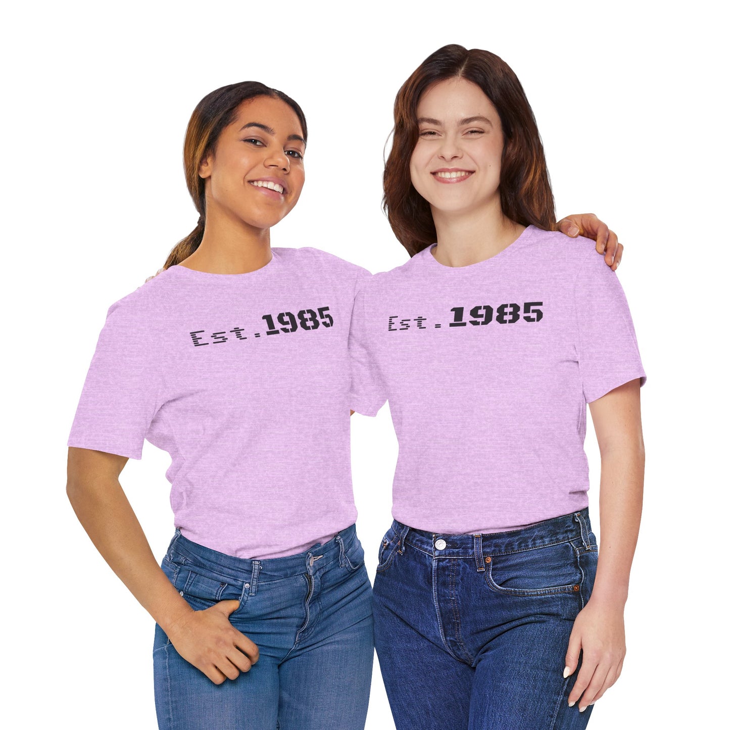 Est. 1985 Vintage Unisex Tee, Retro Birthday T-Shirt, Perfect Gift for 1980s Lovers, Casual Apparel, Timeless Style