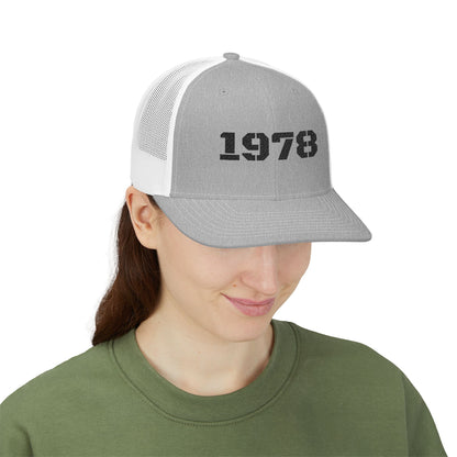 Custom Embroidered Snapback Trucker Cap | Birthday Gift, Fashion Accessory, Casual Wear, Unisex Gift, Vintage Style Hat - TRV