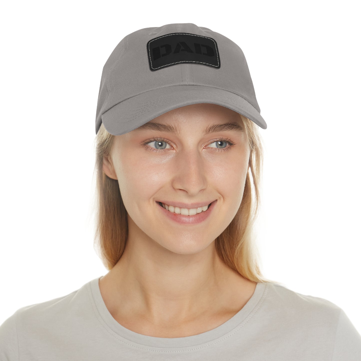 Stylish Dad Hat with Leather Patch | Perfect Gift for Fathers Day, Casual Wear, Dad's Birthday, Outdoor Activities
