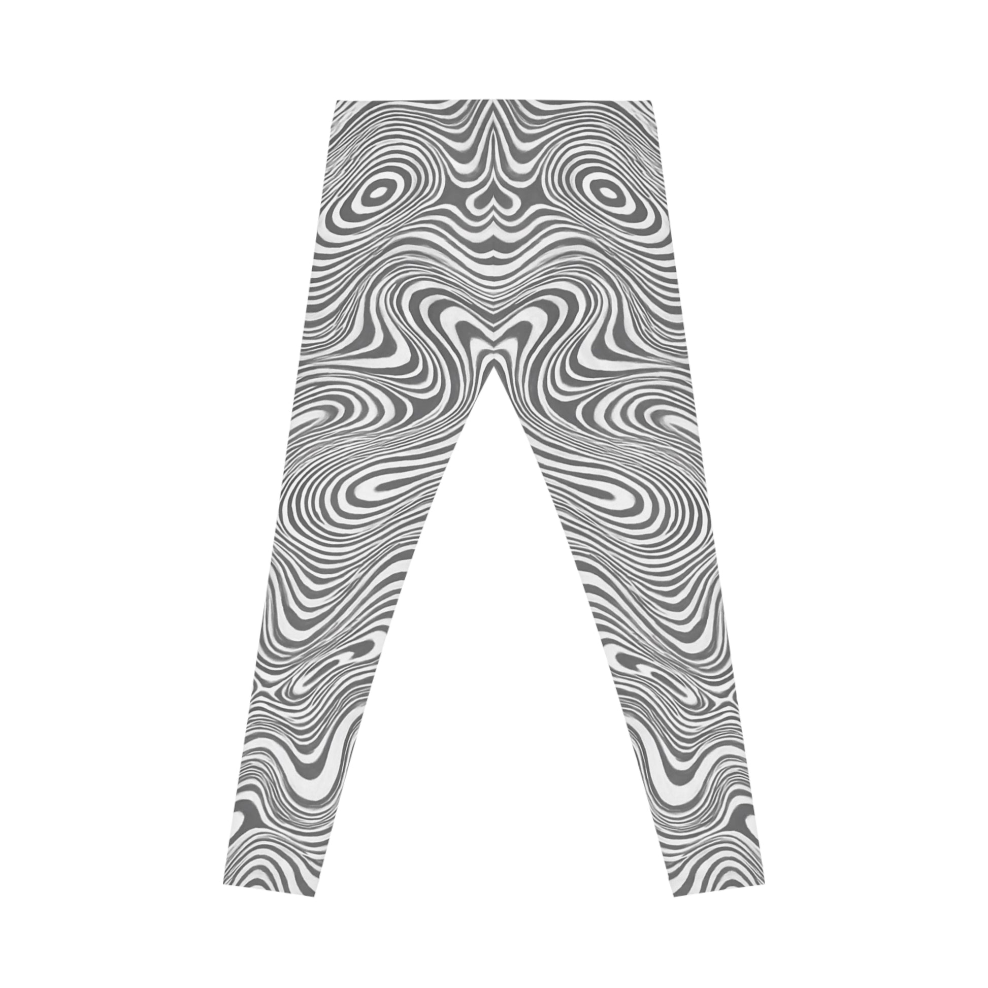 Chic Abstract Leggings - Comfortable, Stylish, Perfect for Workout, Yoga, Casual Wear, Festivals, Graphic Activewear - TRV