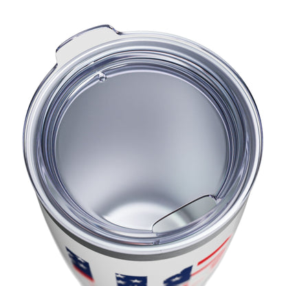 Patriotic Travel Tumbler, 20oz US Flag Design, Coffee Cup, Insulated Mug, USA Travel Mug, Perfect for Independence Day, Summer BBQs, [...]