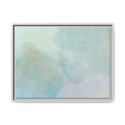 Soft Abstract Pastel Watercolor Matte Canvas