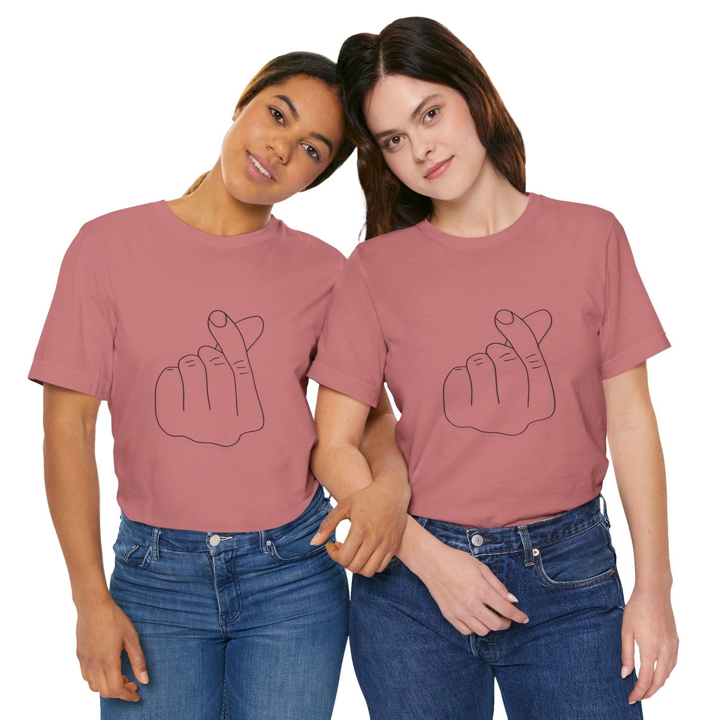 Minimalist Hand Sign Unisex Tee | Casual Everyday Wear | Perfect for Gift Givers