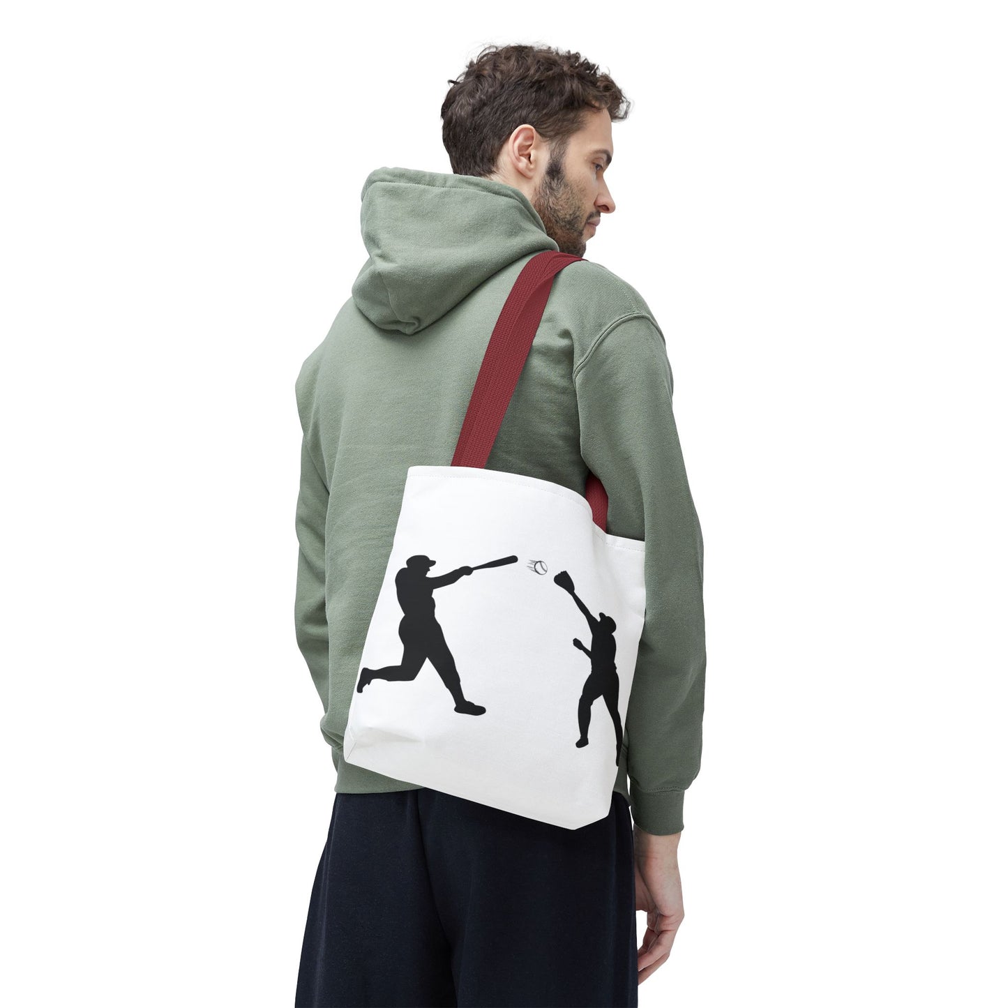 Baseball Tote Bag, Perfect for Sports Fans, Great Gift for Players, Ideal for Game Days, Accessory for Summer Outings - TRV