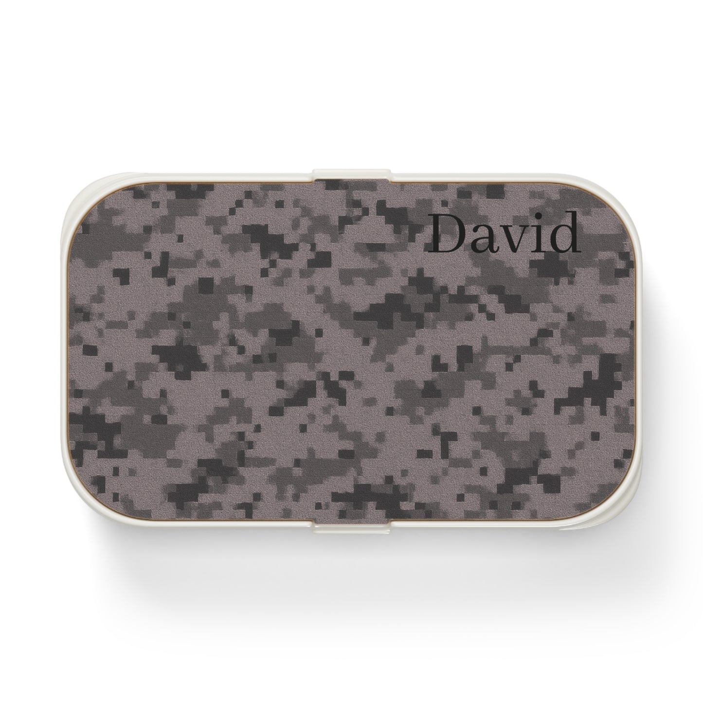 Personalized Camouflage Bento Lunch Box With or Without Your Name On It - TRV