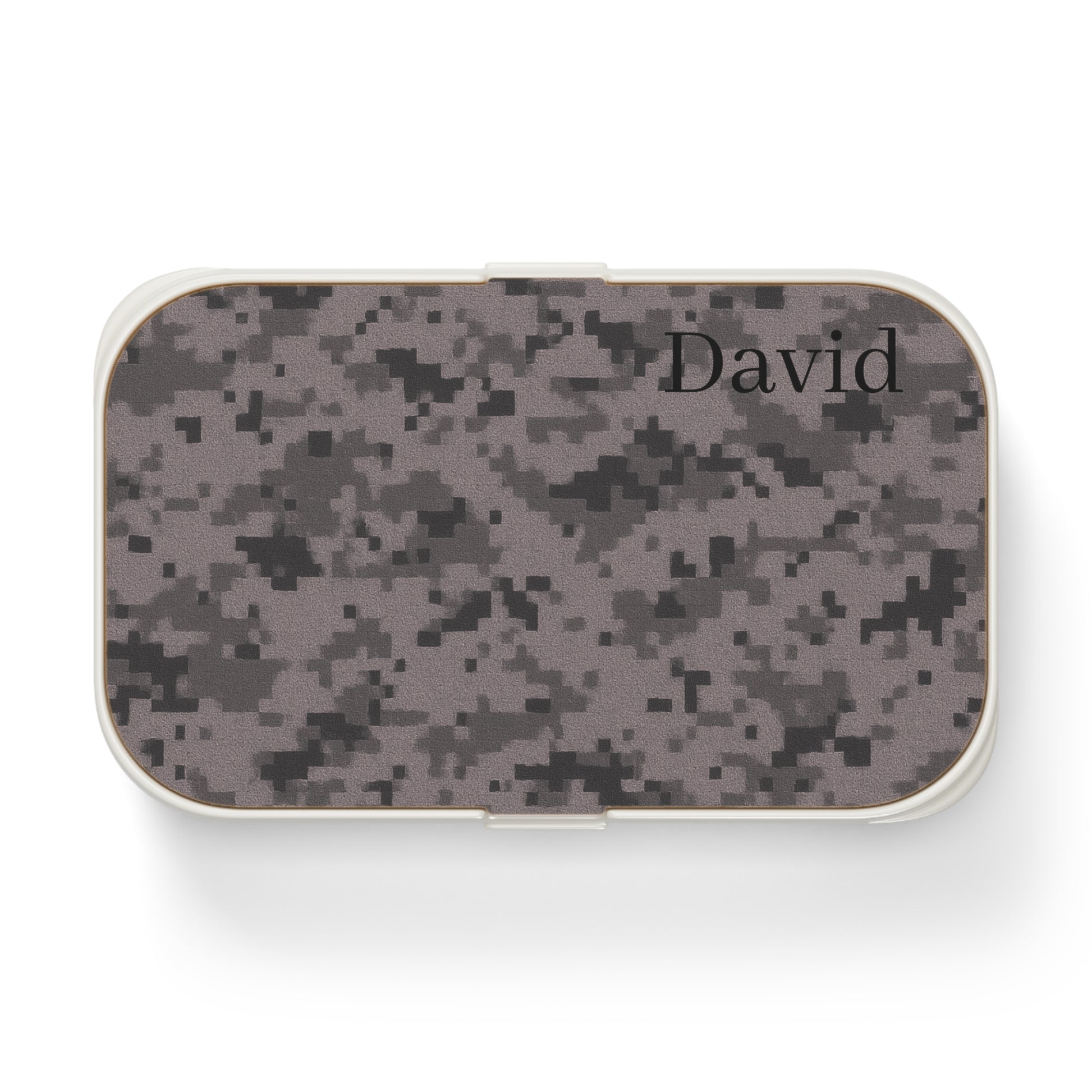 Personalized Camouflage Bento Lunch Box With or Without Your Name On It - TRV