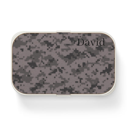 Personalized Camouflage Bento Lunch Box With or Without Your Name On It - TRV