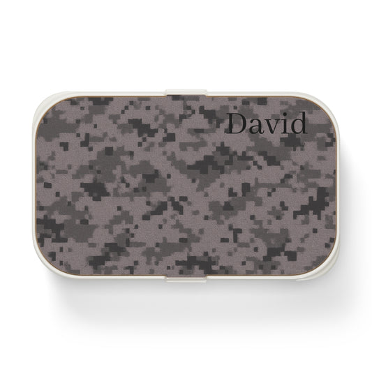 Personalized Camouflage Bento Lunch Box With or Without Your Name On It - TRV