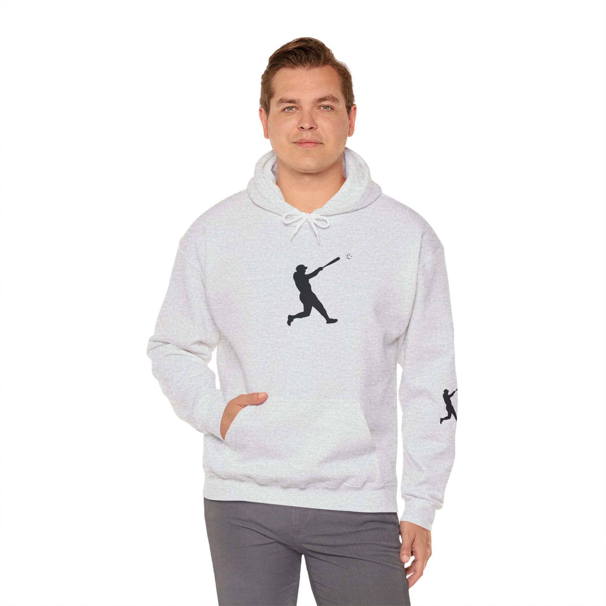 Baseball Swing Unisex Hoodie - Perfect Gift for Athletes, Sports Enthusiasts, Cozy Layer for Cool Days, Great for Team Spirit - TRV