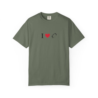 I Love Football T-Shirt - Unisex Cotton Tee, Fun Gift for Friends, Casual Style, Birthday Present, Summer Apparel - TRV
