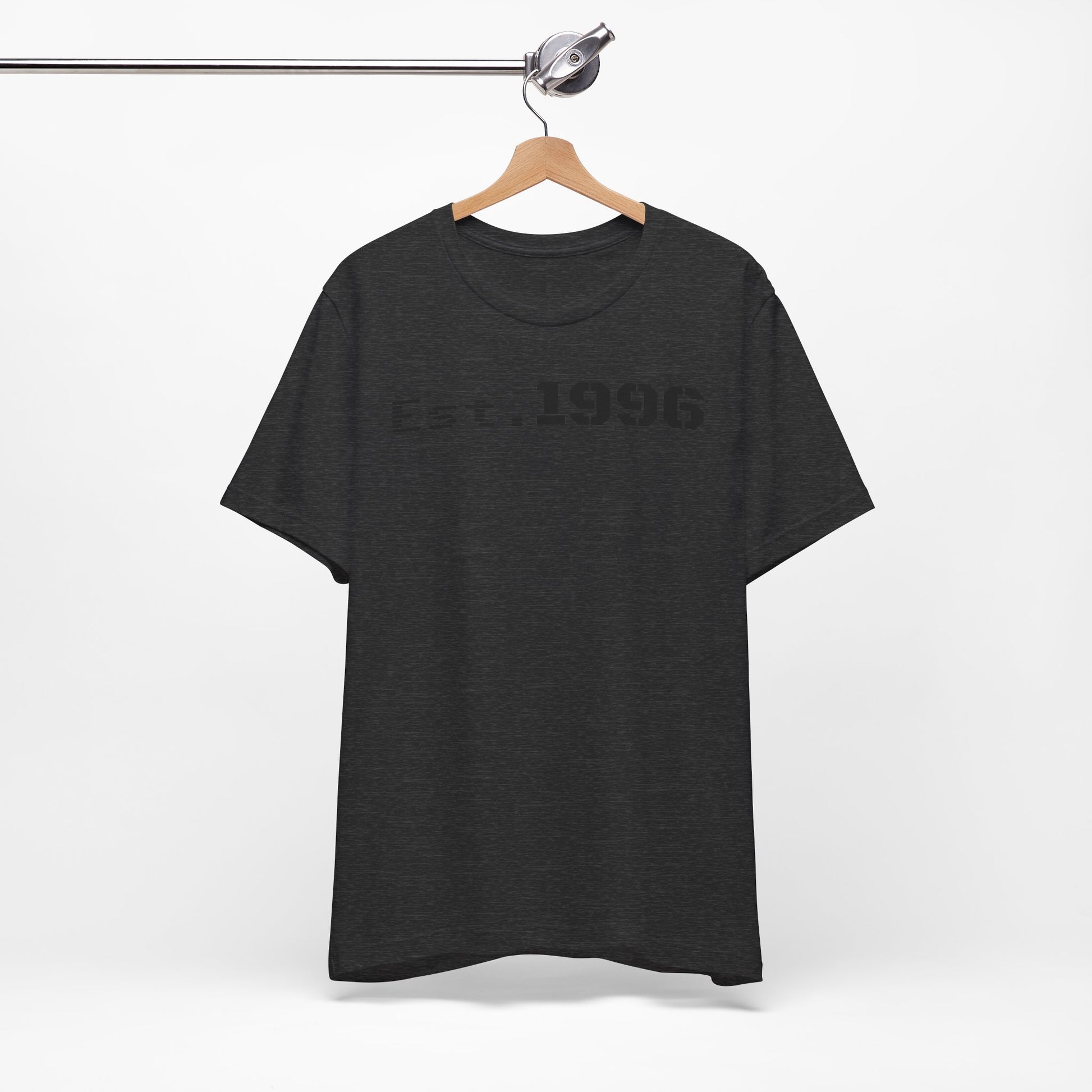 Established 1996 Unisex T-Shirt, Vintage Year Tee, Birth Year Gift, Casual Fashion, Personalized Graphic Tee - TRV