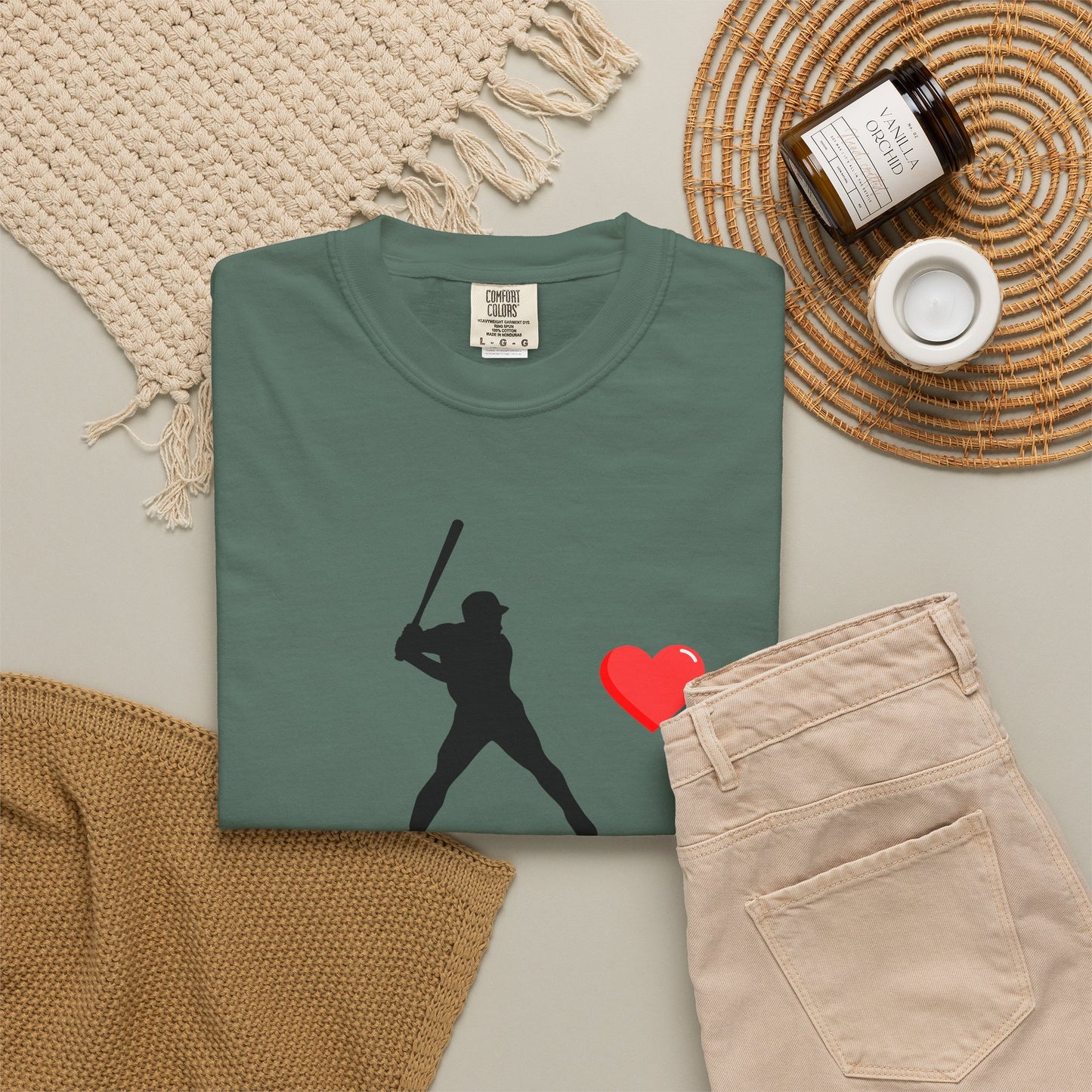 Baseball Love T-Shirt, Unisex Sports Tee, Gift for Baseball Fans, Valentine's Day Shirt, Game Day Apparel, Soft Cotton Top