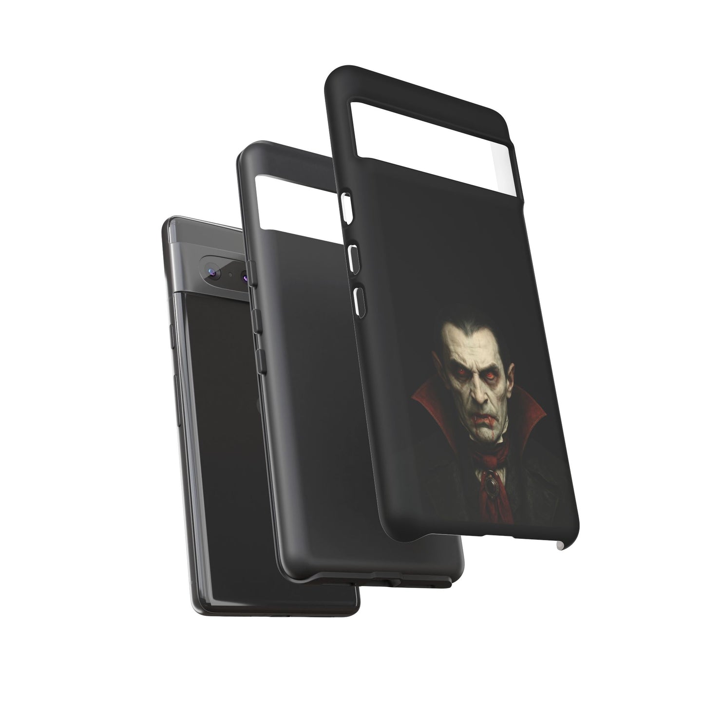 Vampire Phone Case - Tough Cases for Halloween, Gothic Decor, Gifts for Horror Fans, Spooky Accessories, Unique Cellphone Cover - TRV