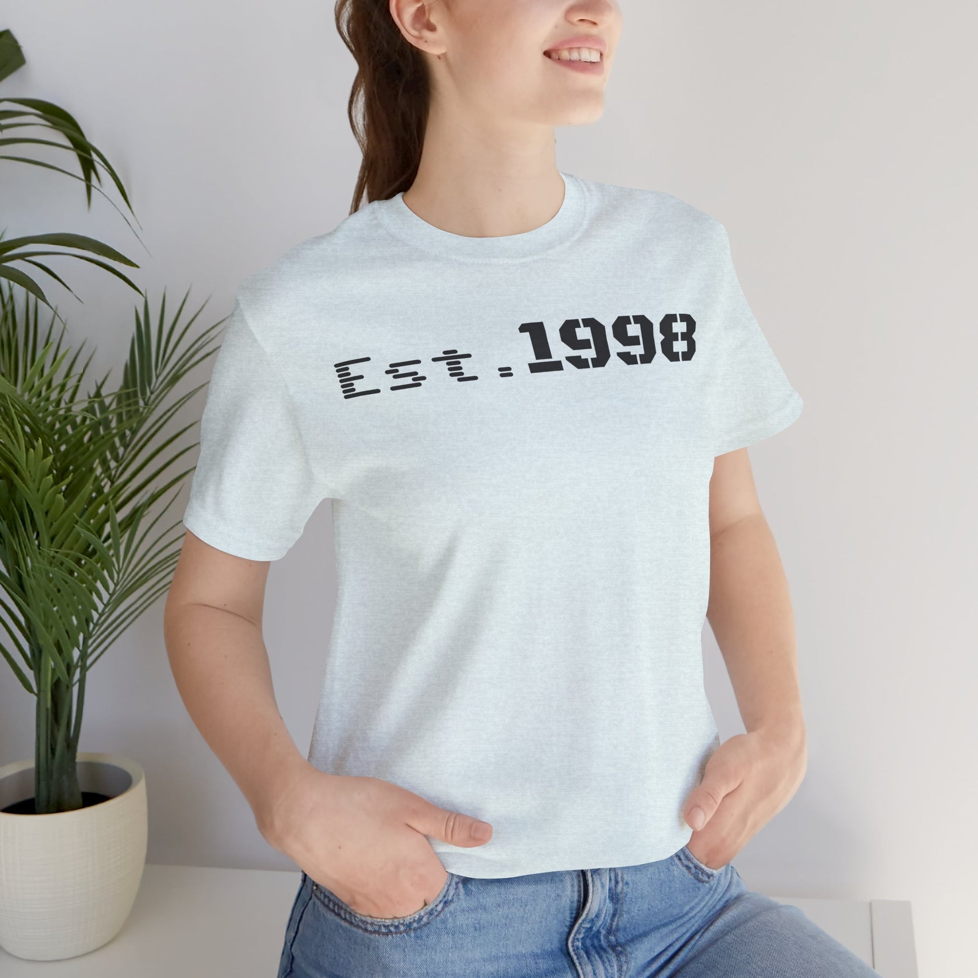 Vintage Est. 1998 Tee - Retro Unisex Shirt for Birthdays, Gifts, Everyday Wear, Casual Style, Nostalgia - TRV