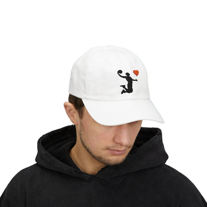 Basketball Dad Cap - Sporty Dad Hat, Gift for Basketball Lovers, Adjustable Cap for Dad, Sports Accessories, Casual Headwear - TRV