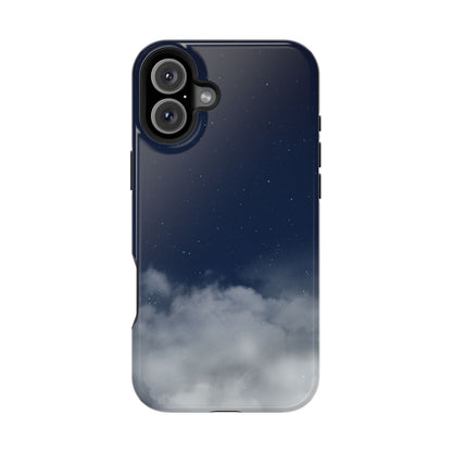 Night Sky Magnetic Impact-Resistant Phone Case — Foggy Cloud Design