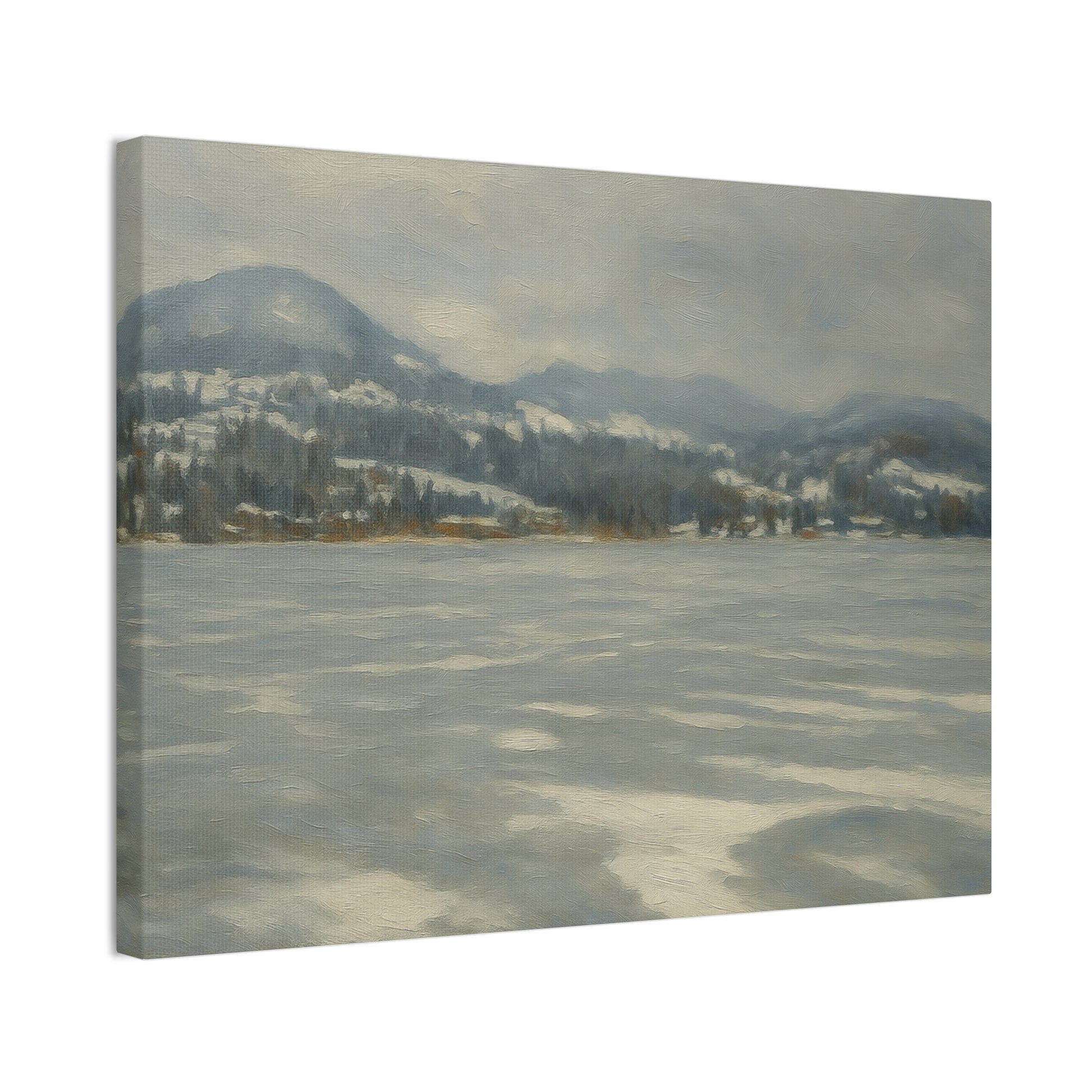 Serene Winter Landscape Canvas - TRV