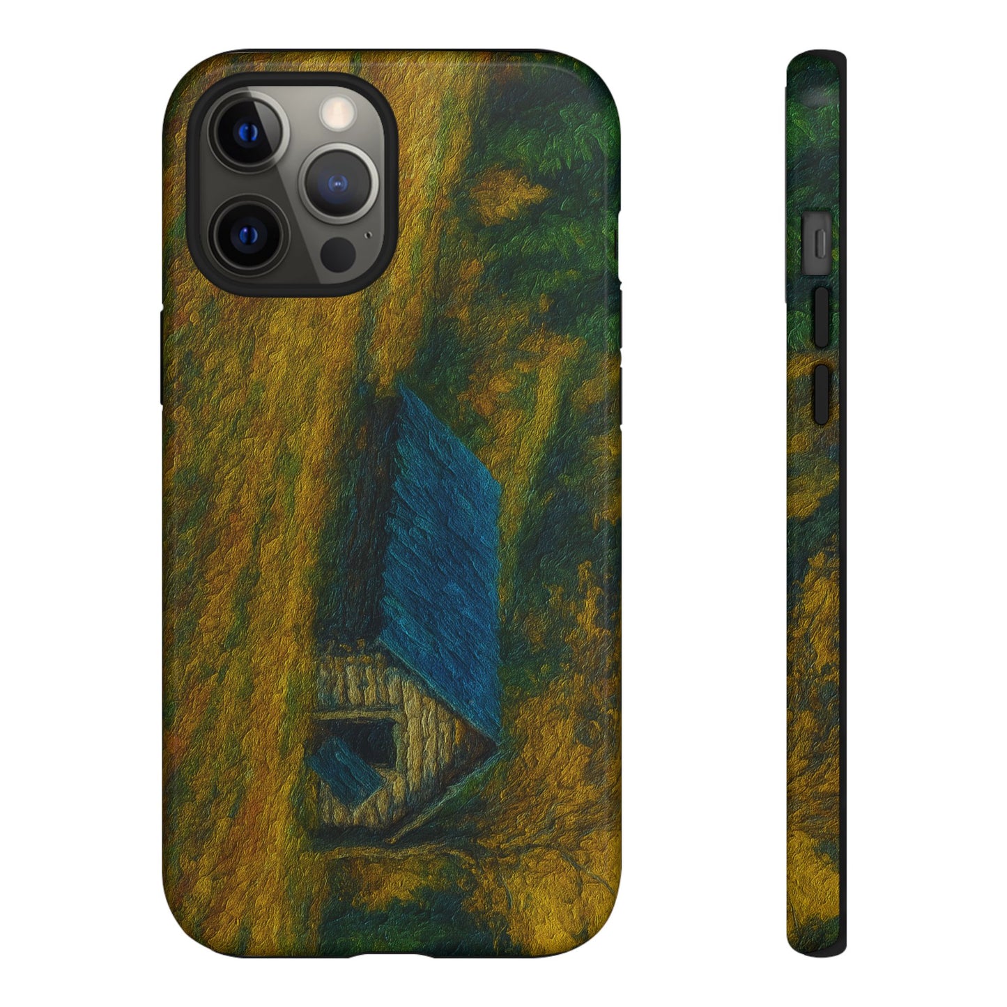 Artistic Phone Case by Tough Cases, Nature-Inspired Phone Protection, Unique Gift for Nature Lovers, Stylish Accessory, Fall Aesthetic - TRV