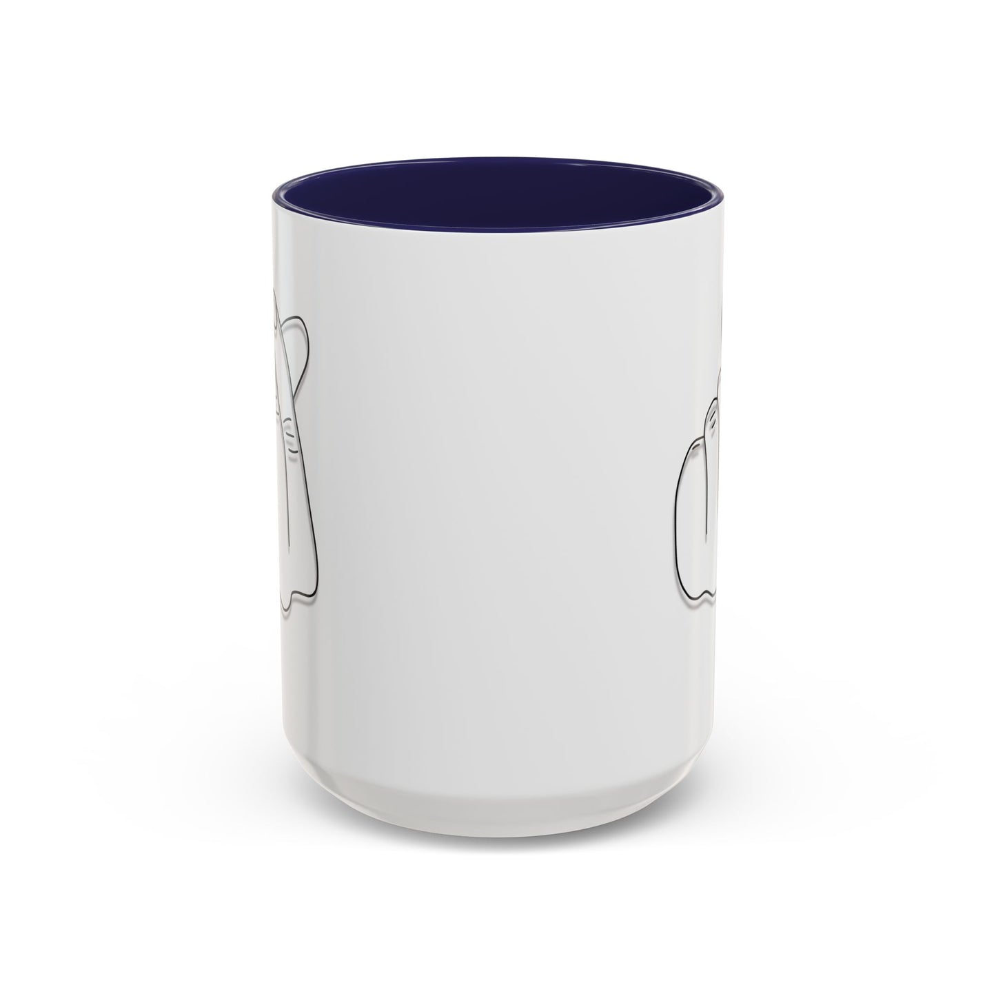 K-Pop Accent Mug - Love Gesture Design (11oz, 15oz), Korean Pop Coffee Cup, K-Pop Lover Gift, Cute Drinkware, Unique Mug