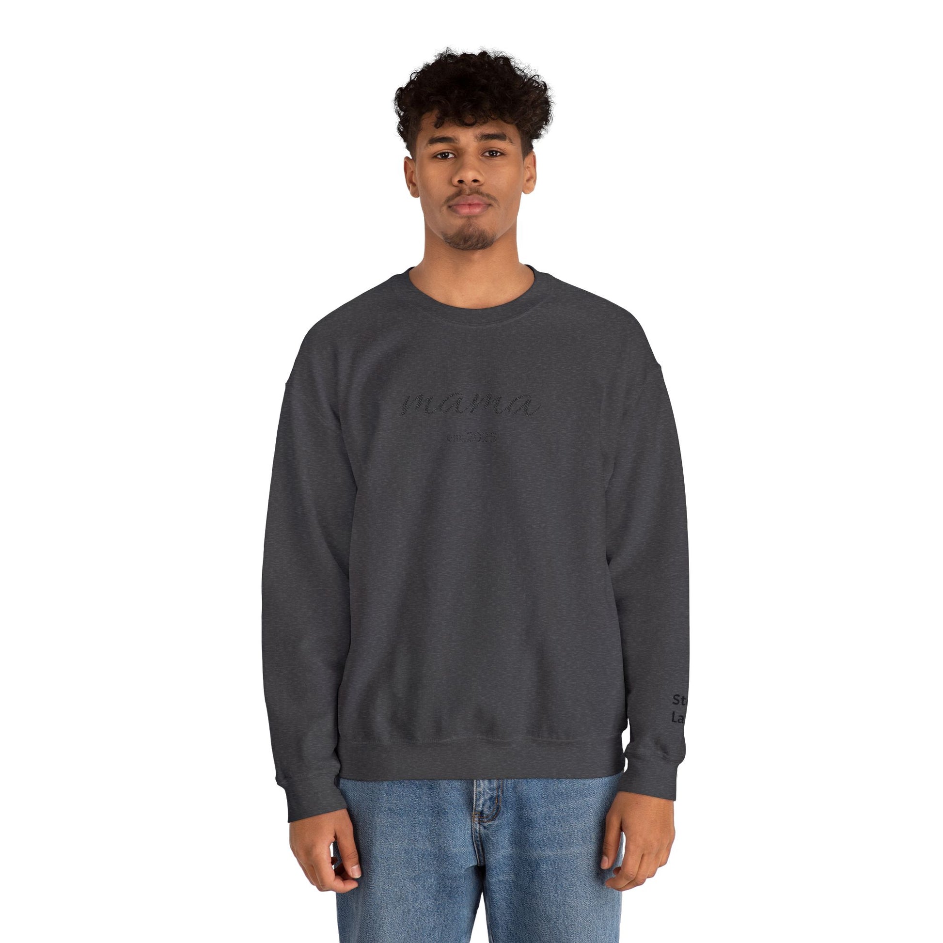 mama sweatshirt | simple script mom pullover - TRV