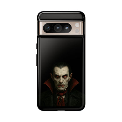 Vampire Phone Case - Tough Cases for Halloween, Gothic Decor, Gifts for Horror Fans, Spooky Accessories, Unique Cellphone Cover - TRV