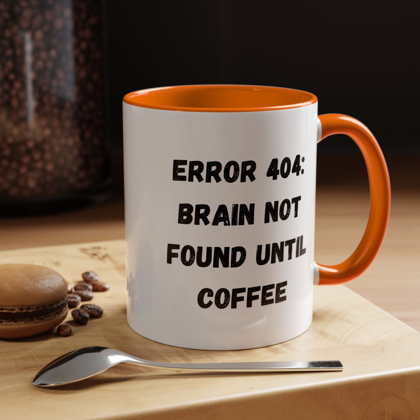 Error 404 Coffee Mug - Perfect for Your Daily Brew, Gift for Programmers, Humor for Coffee Lovers, Office Desk Decor, Nerdy Kitchenware