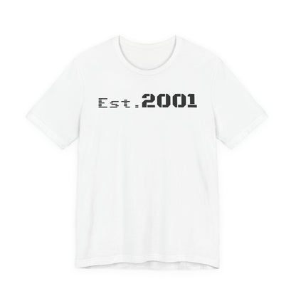 Est. 2001 Unisex Tee - Timeless Casual Wear, Birthday Gift, Nostalgic Fashion, Everyday Comfort, Trendy Streetwear