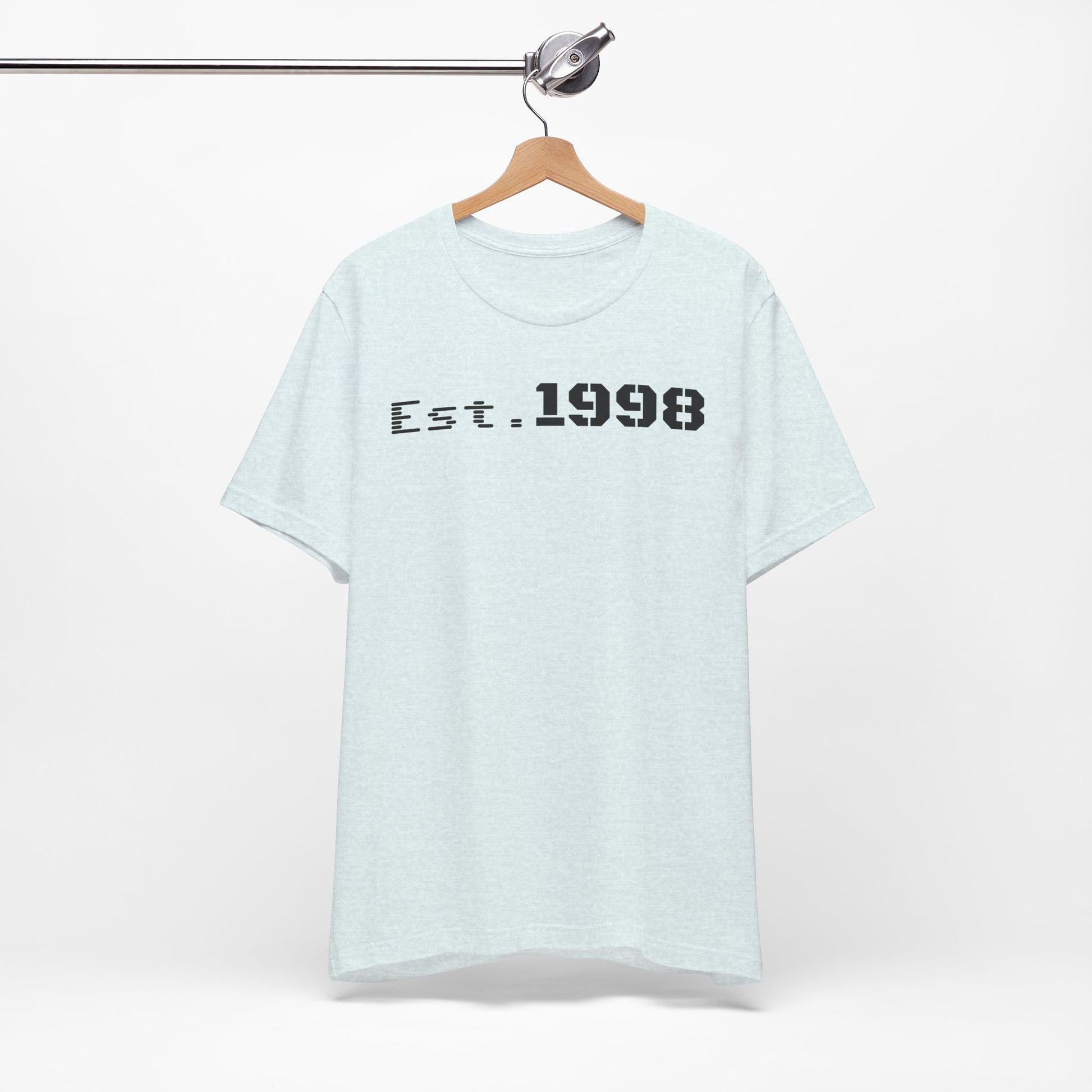 Vintage Est. 1998 Tee - Retro Unisex Shirt for Birthdays, Gifts, Everyday Wear, Casual Style, Nostalgia - TRV