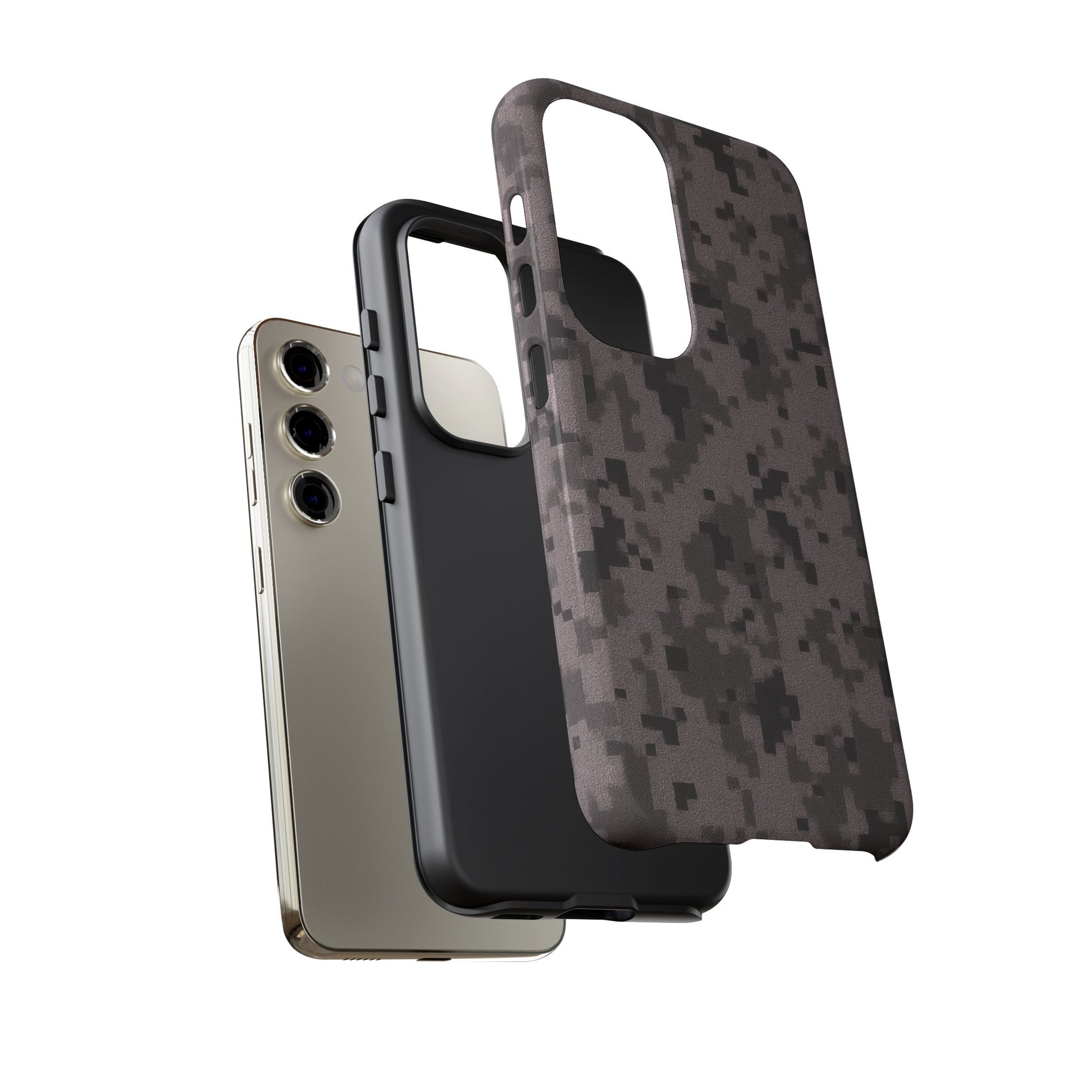 Tough Cases, Army Camouflage Phone Case, Military Style, Durable Cover, Gift for Soldiers, Outdoor Adventure, Rugged Protection - TRV