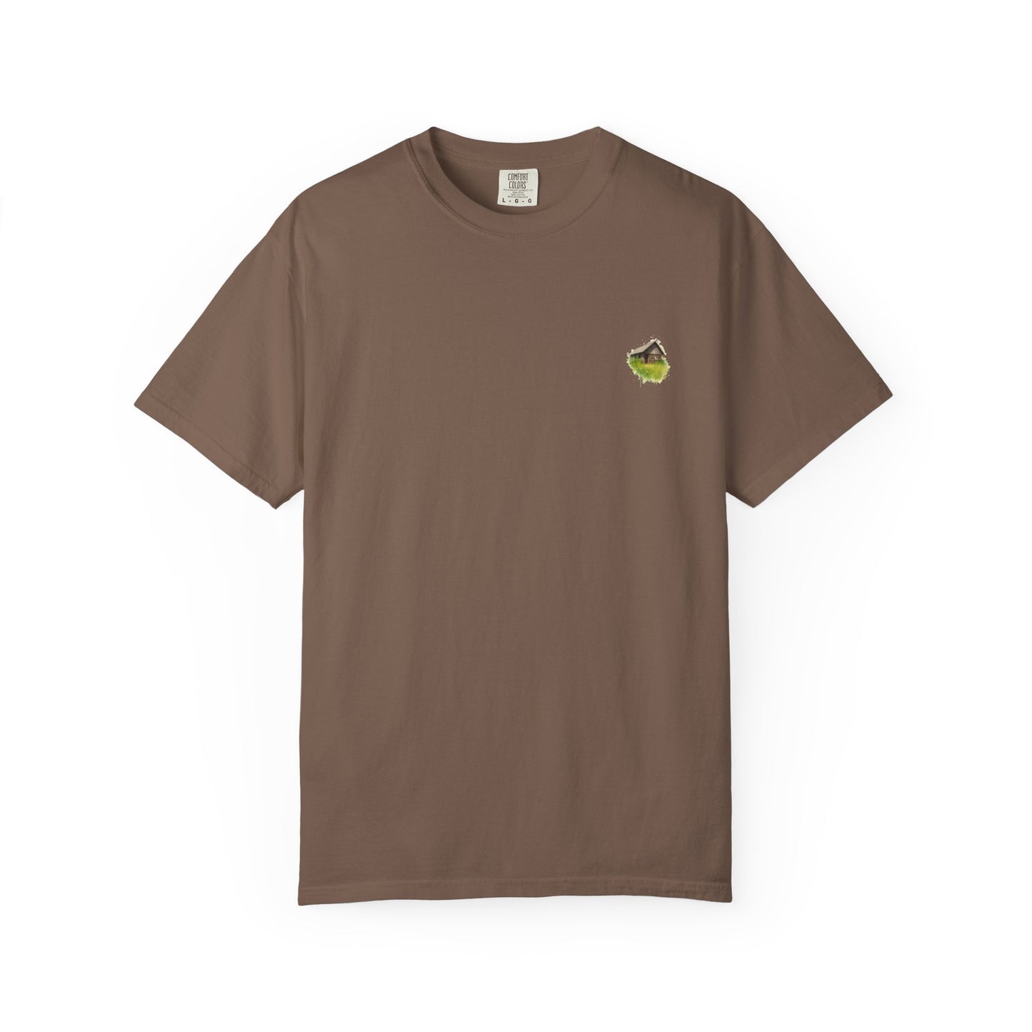 Nature-Inspired Unisex Garment-Dyed T-Shirt, Eco-Friendly Tee, Summer Casual Wear, Gift for Nature Lovers, Relaxed Fit T-Shirt - TRV
