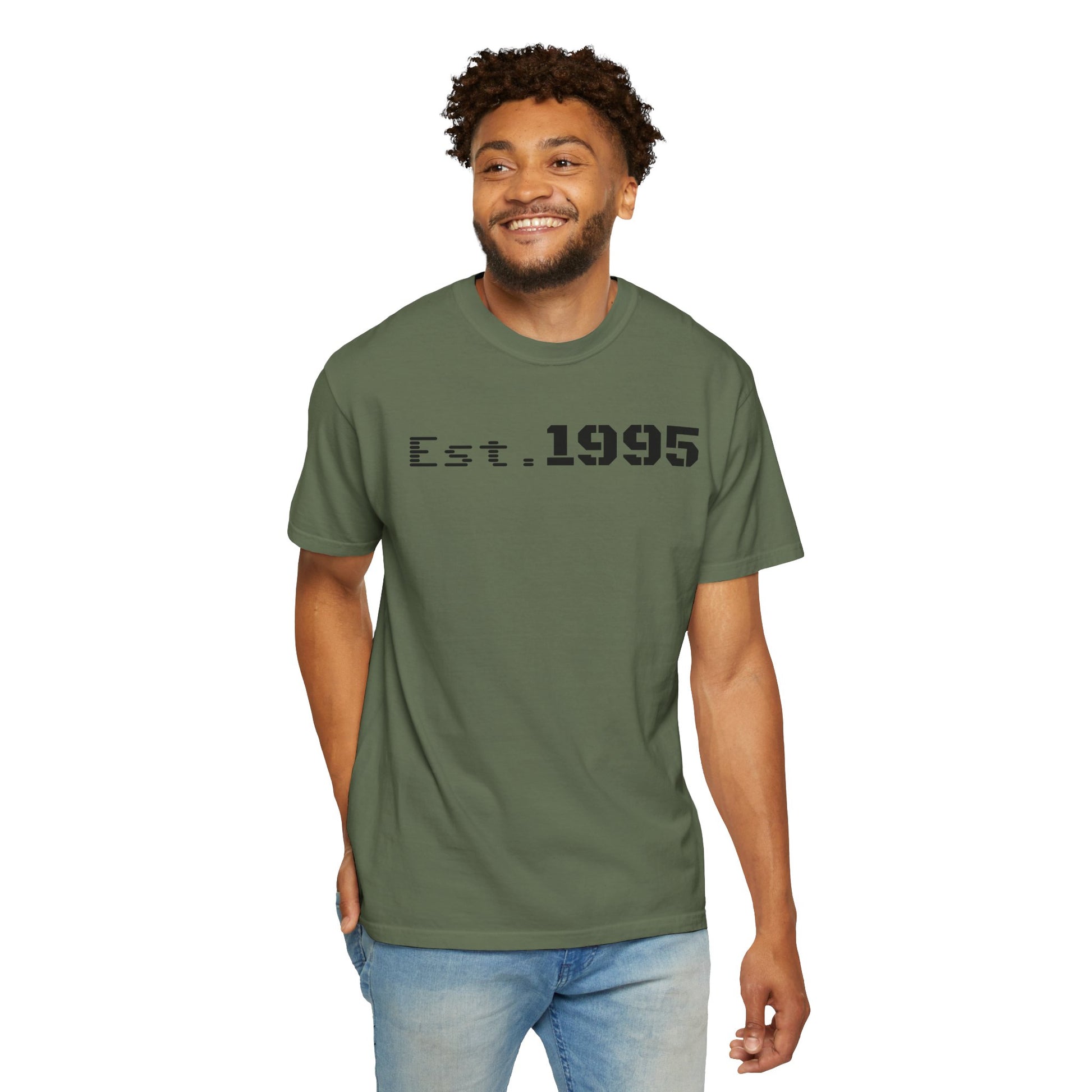 Vintage Est. 1995 T-Shirt, Retro Unisex Tee, Perfect Gift for Birthdays, Casual Wear, Nostalgic Apparel - TRV