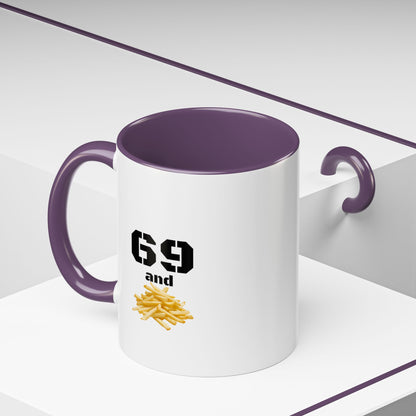 Funny Accent Coffee Mug for Food Lovers, Novelty Gift for Birthdays, Home Office Decor, Drinking Humor, Fun Kitchenware