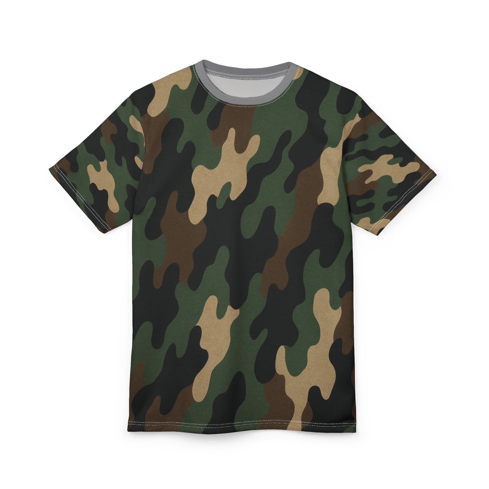Camo Unisex Tee - Comfortable All-Occasion Apparel | Casual Everyday Wear, Outdoor Adventure Shirt, Gift for Him, Her, and Teens - TRV