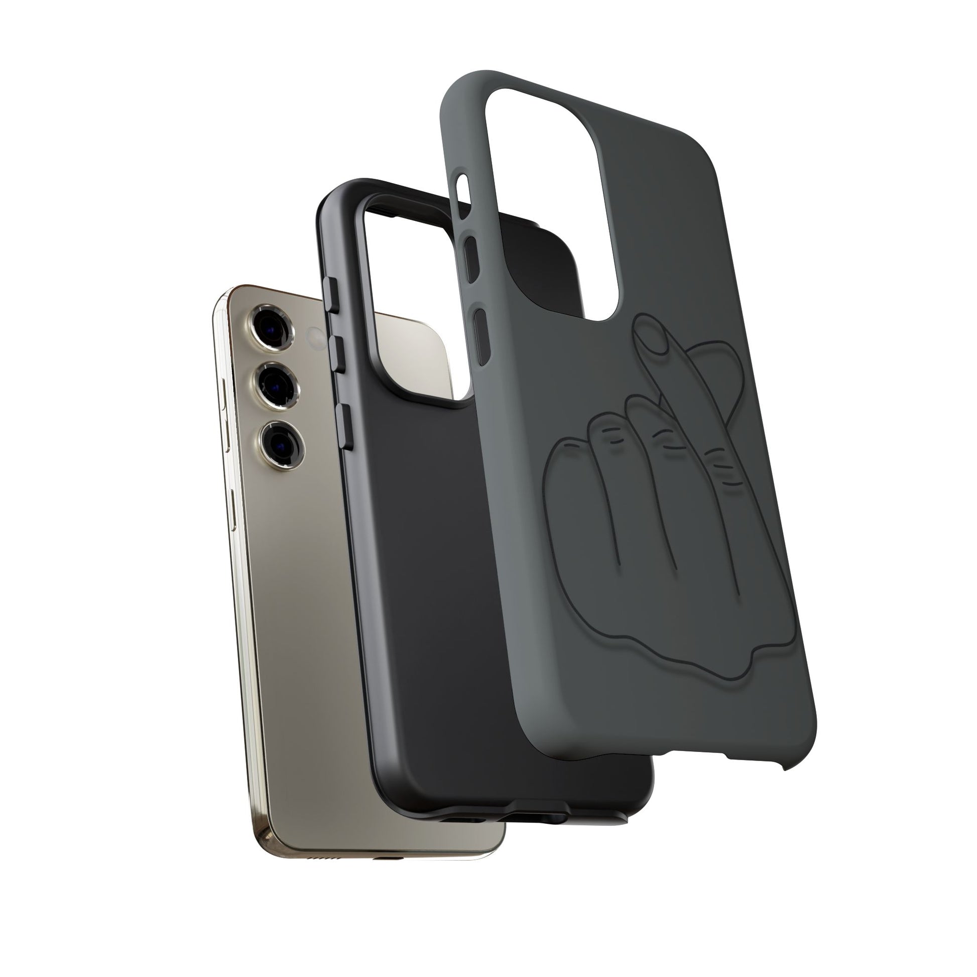 Funny Phone Case with Love Gesture - Tough Cases - TRV