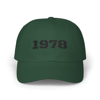 Vintage 1978 Dad Cap, Classic Cap for Fathers, Gift for Dad, Father's Day, Casual Style, Adjustable Hat - TRV