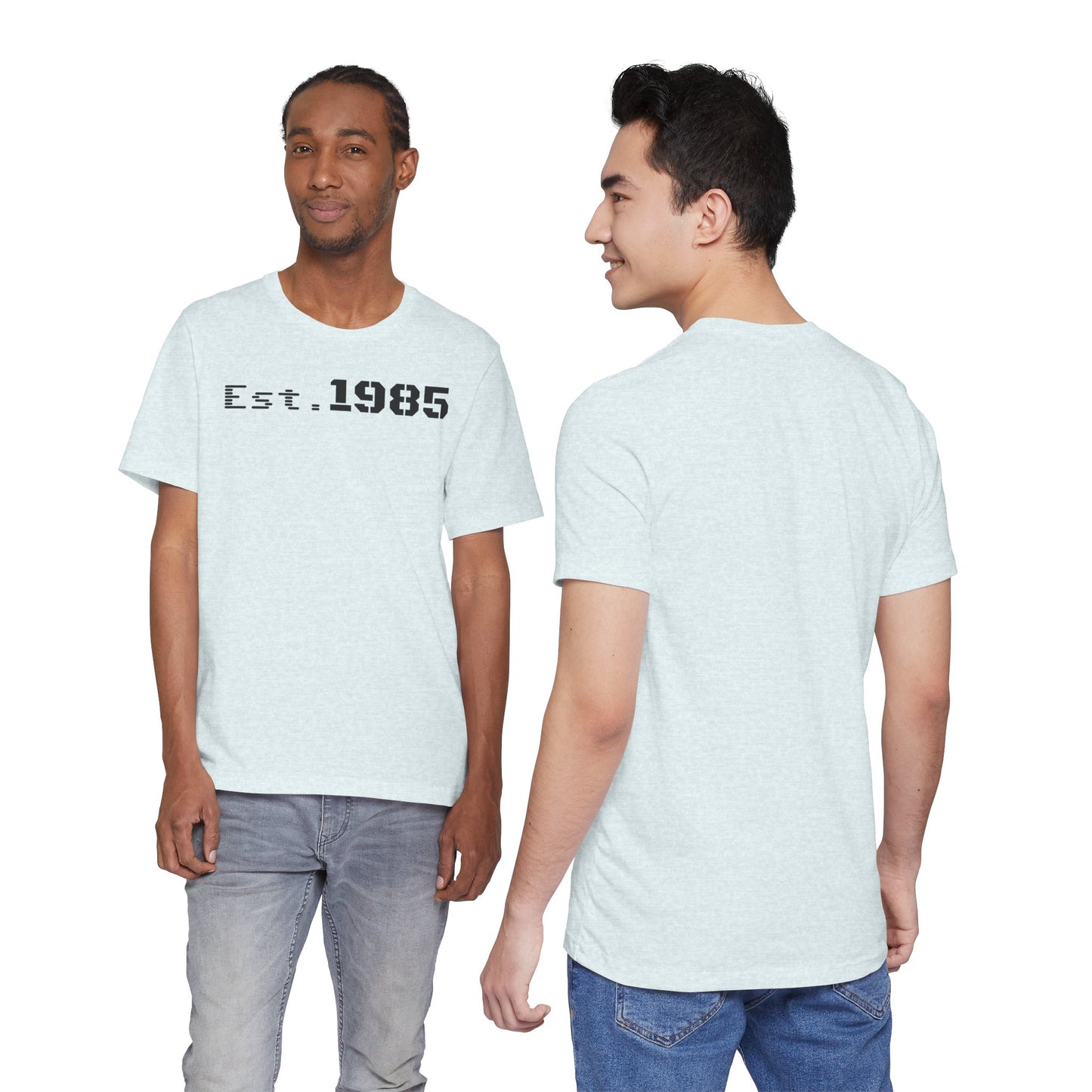 Est. 1985 Vintage Unisex Tee, Retro Birthday T-Shirt, Perfect Gift for 1980s Lovers, Casual Apparel, Timeless Style