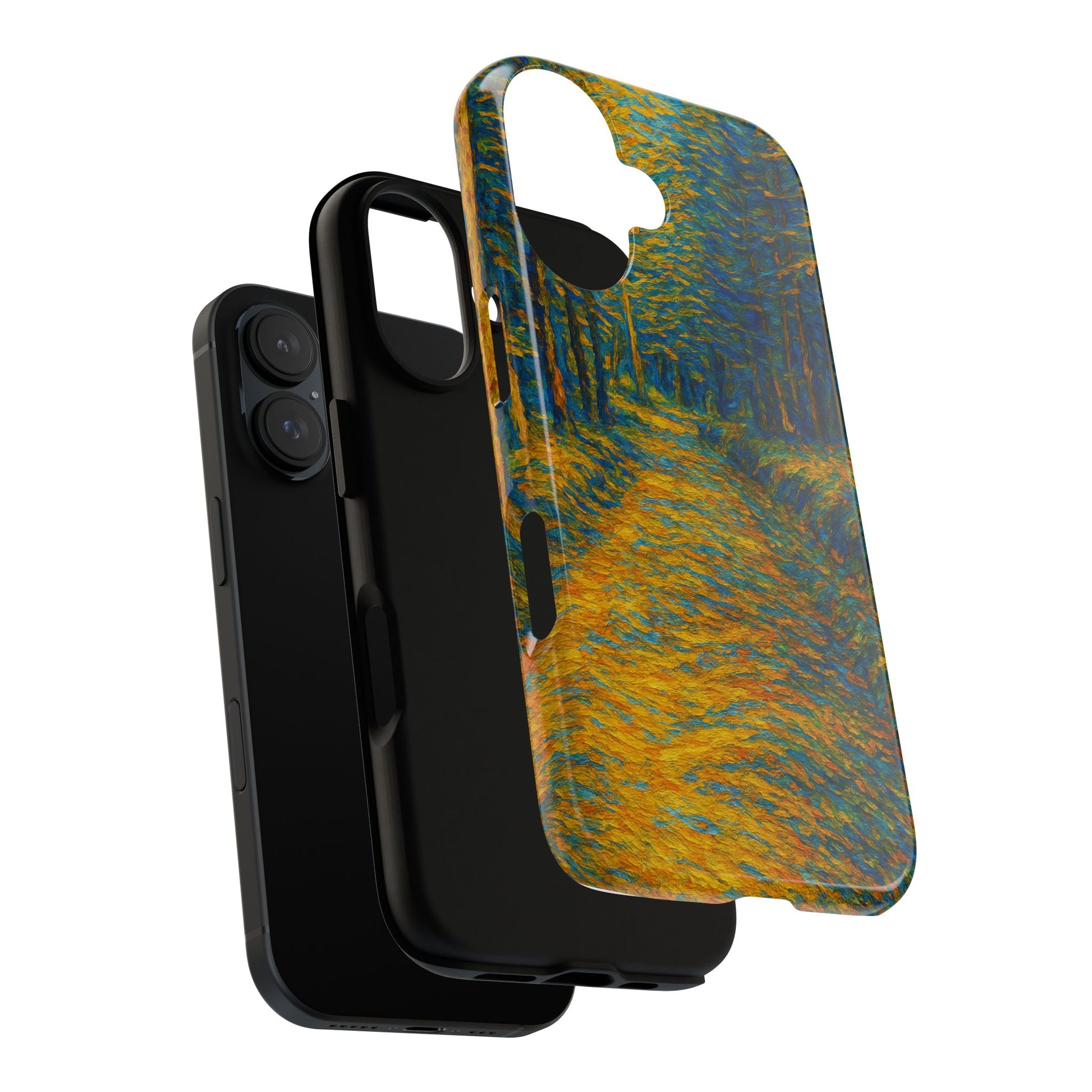Artistic Phone Case for Nature Lovers, Tough Cases, Vibrant Design, Gift for Friends, Phone Accessories, Unique Artwork - TRV