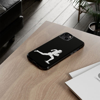 Football Player Phone Case, Tough Cases, Sports Phone Cover, Gift for Athletes, iPhone & Samsung Accessories, Running Player Design - TRV