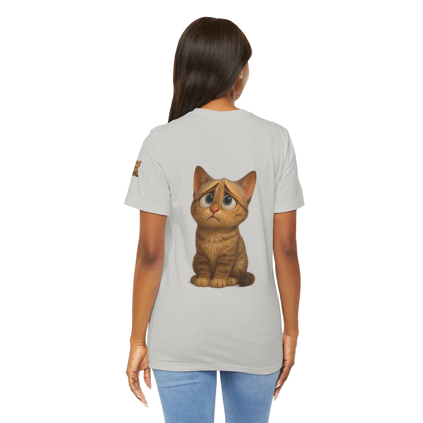 Adorable Cat Graphic Tee, Cute Pet Lover Shirt, Animal Lover Gift, Funny Cat Apparel, Birthday, Christmas, Everyday Use - TRV
