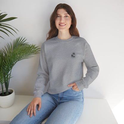 Stack of Books with Mug and Plant Sweatshirt | Cozy Reading Crewneck